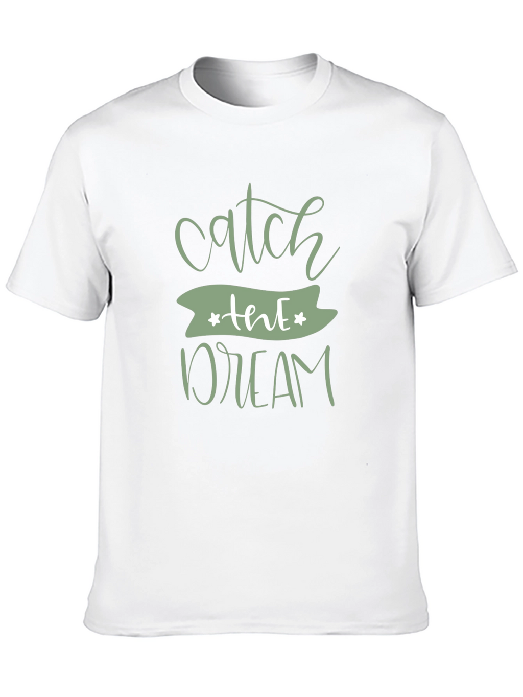 Catch the Dream Graphic Black T-Shirt