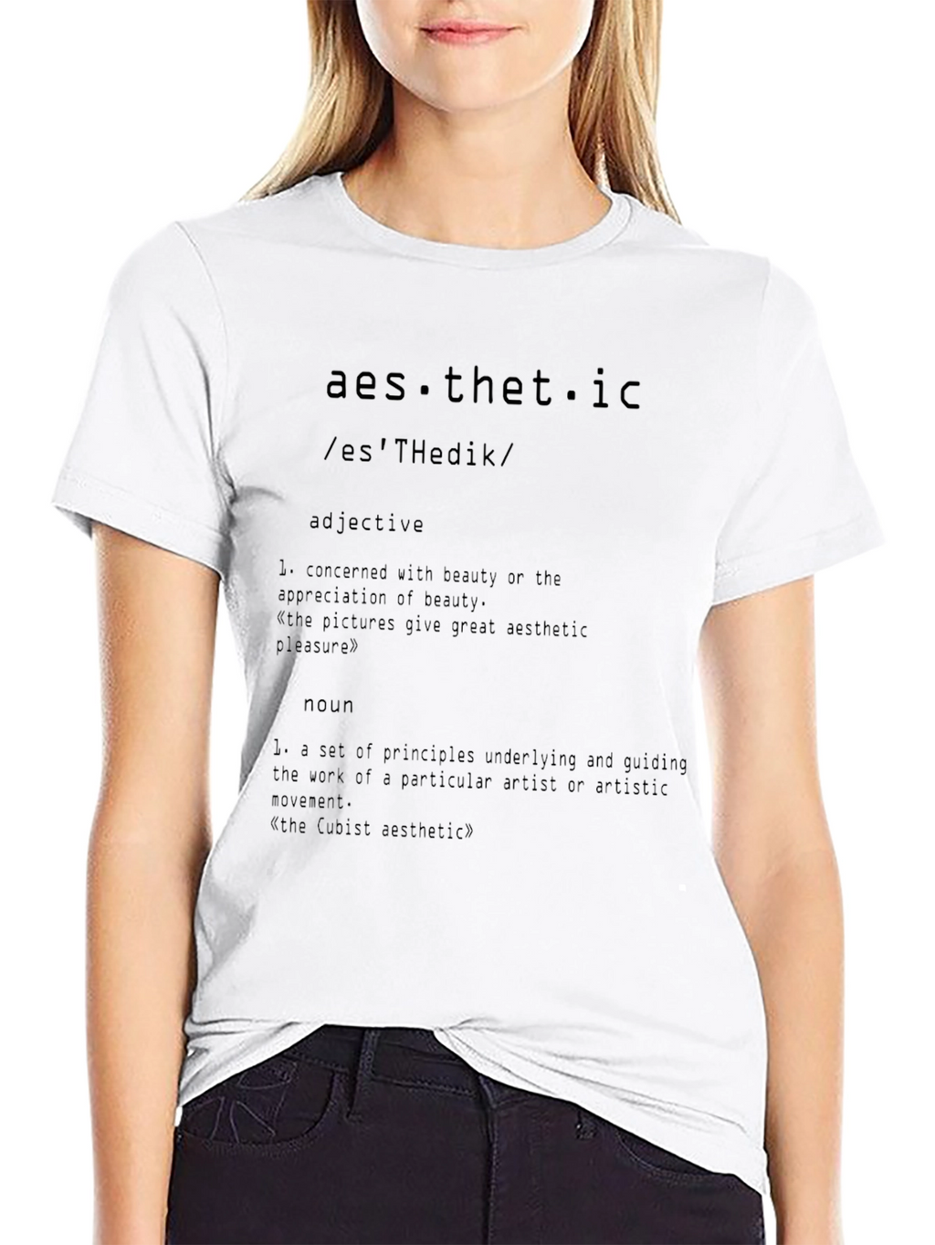 Aesthetic Definition Graphic Tee - Stylish & Unique