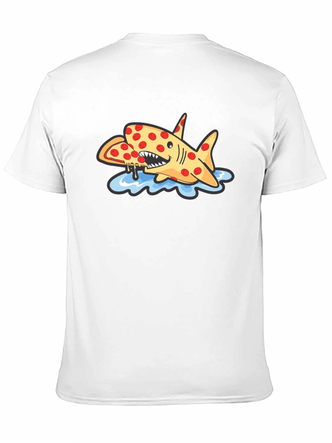 Pizza Shark Graphic Tee - Unique & Fun
