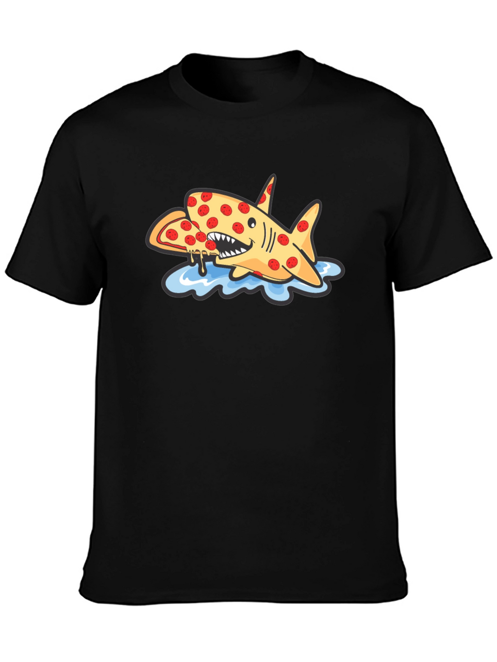 Pizza Shark Graphic Tee - Unique & Fun