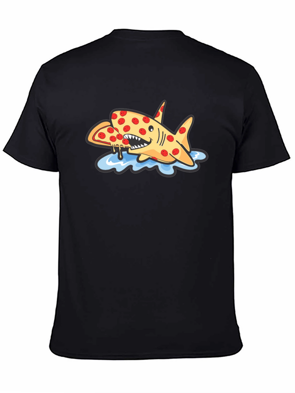 Pizza Shark Graphic Tee - Unique & Fun