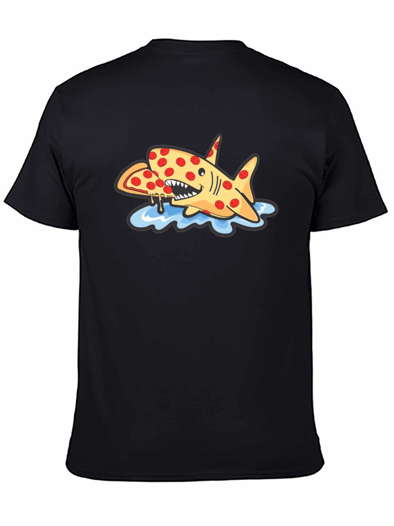 Pizza Shark Graphic Tee - Unique & Fun