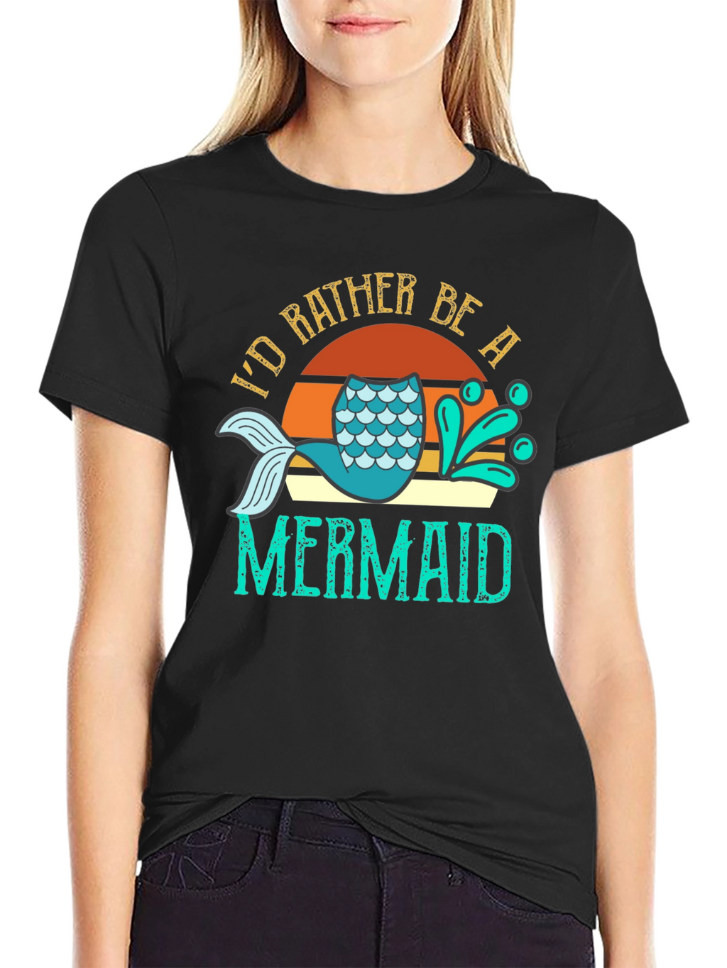 Id Rather Be A Mermaid T-Shirt