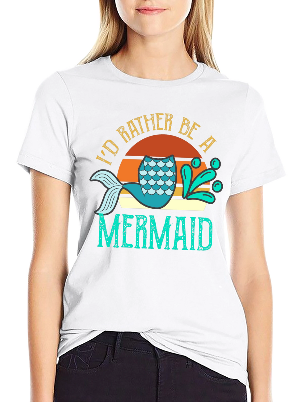 Id Rather Be A Mermaid T-Shirt
