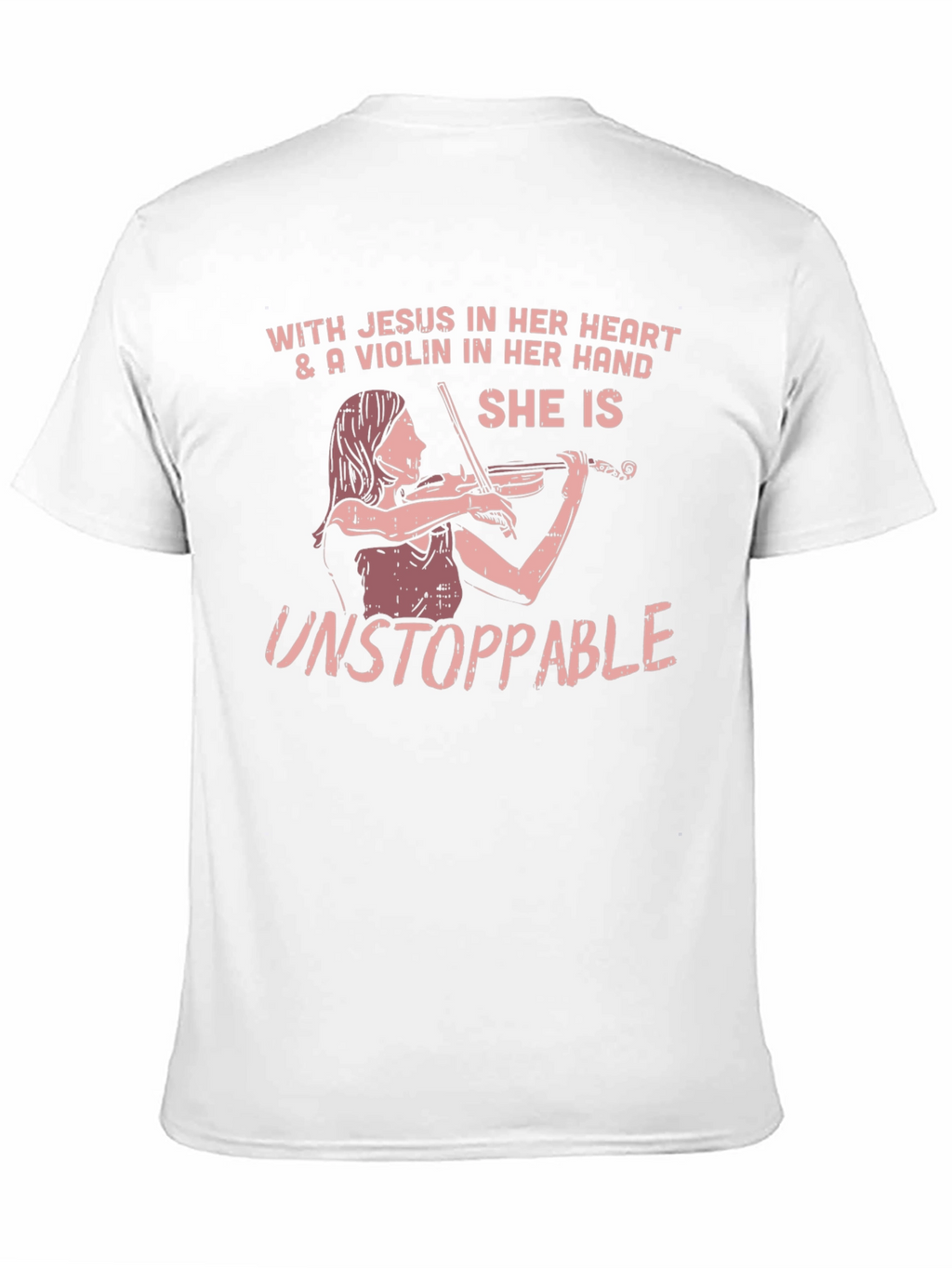 Faith & Music T-Shirt: She is Unstoppable
