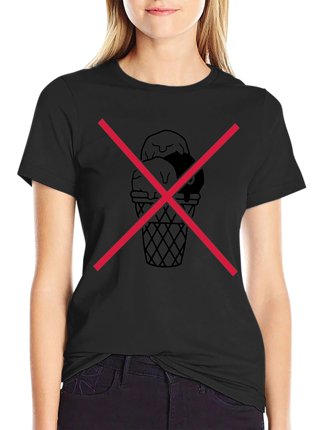 Mens Black Graphic Tee - X Marks the Spot