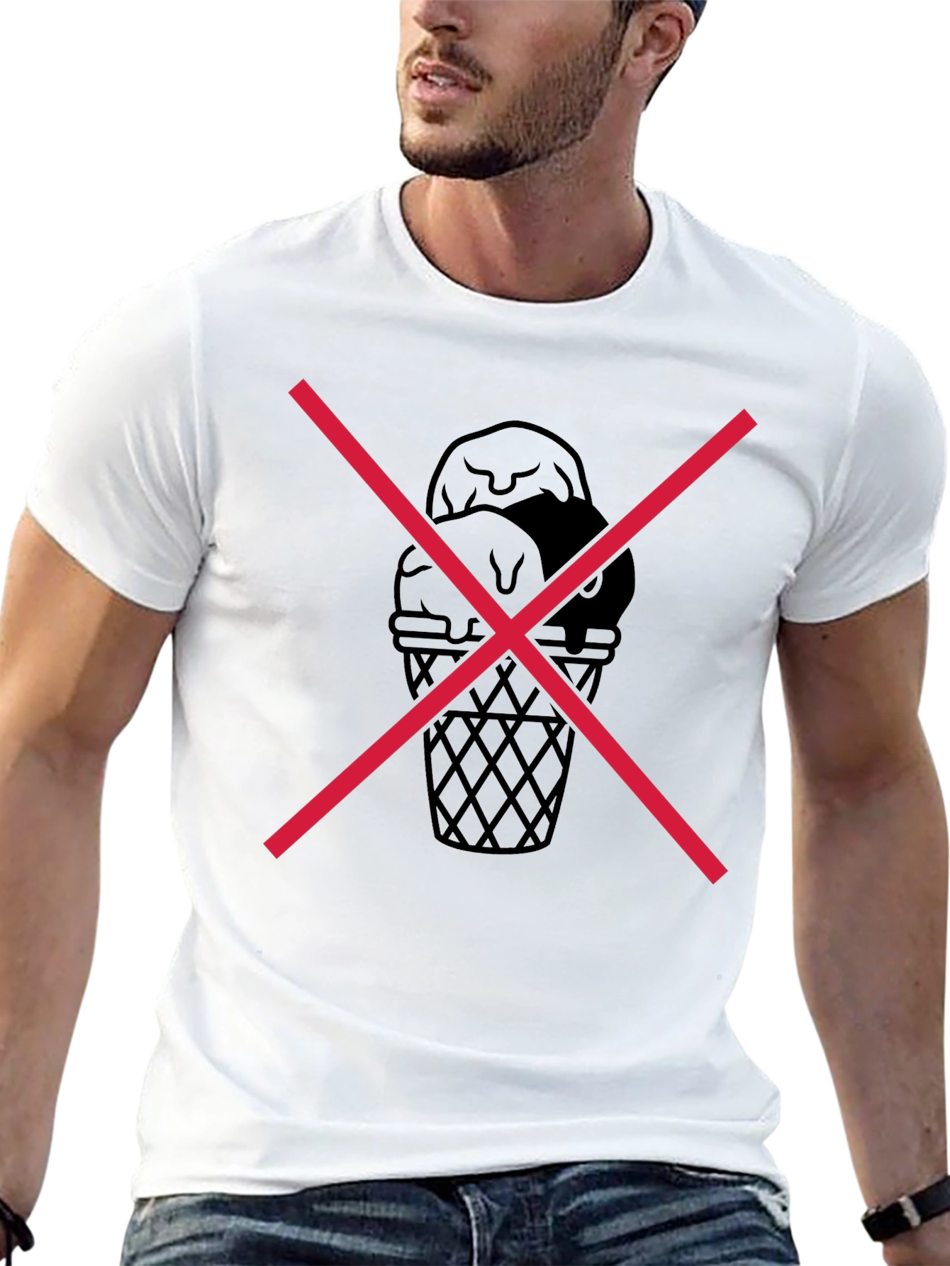 Mens Black Graphic Tee - X Marks the Spot
