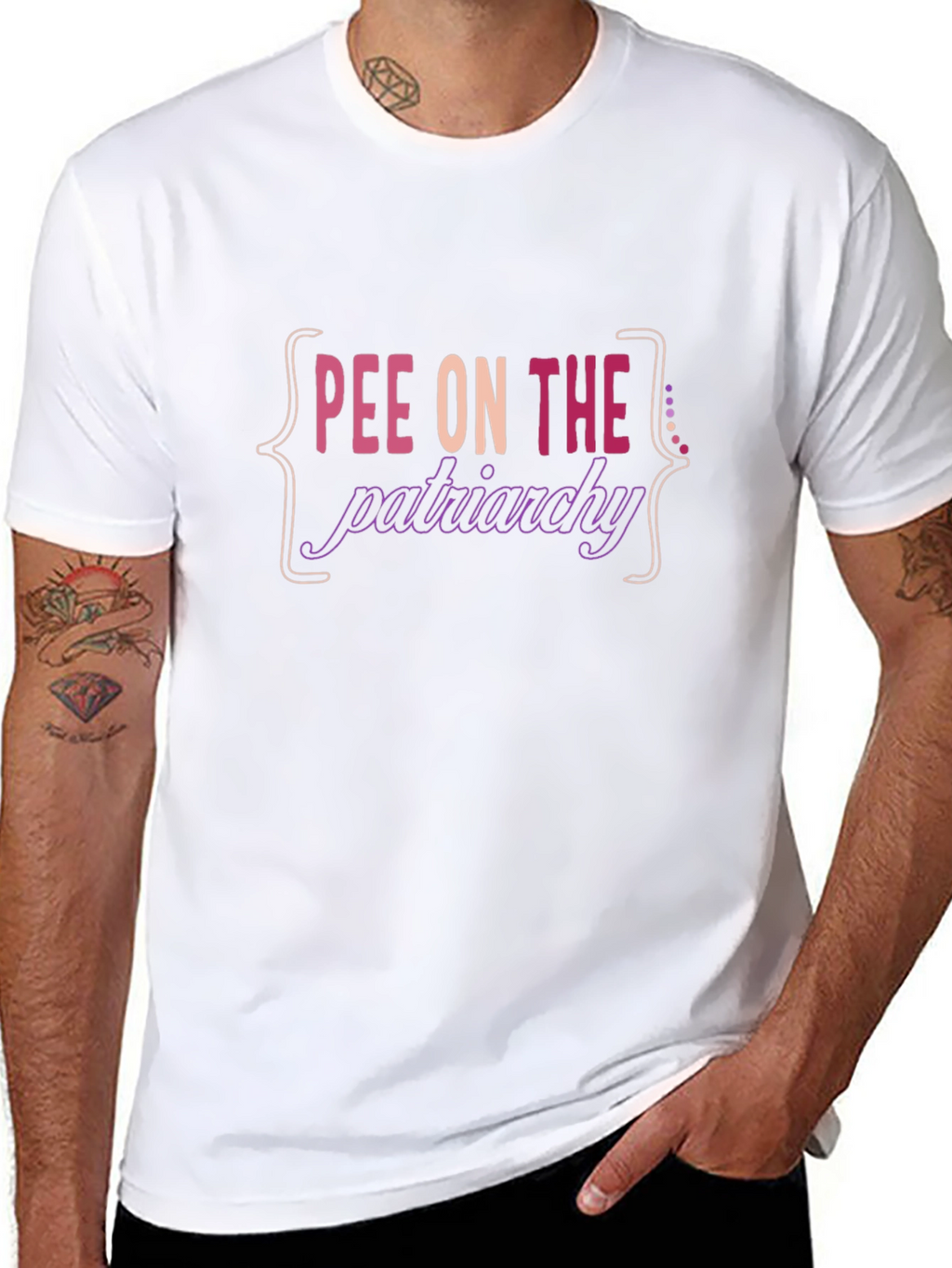 Pee On The Patriarchy Graphic T-Shirt