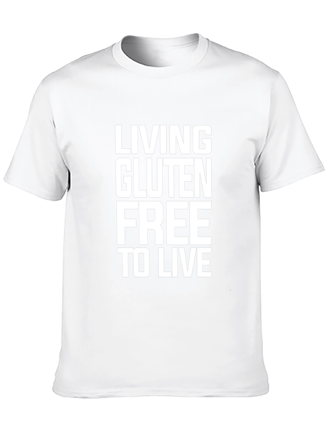 Gluten-Free Lifestyle Black T-Shirt