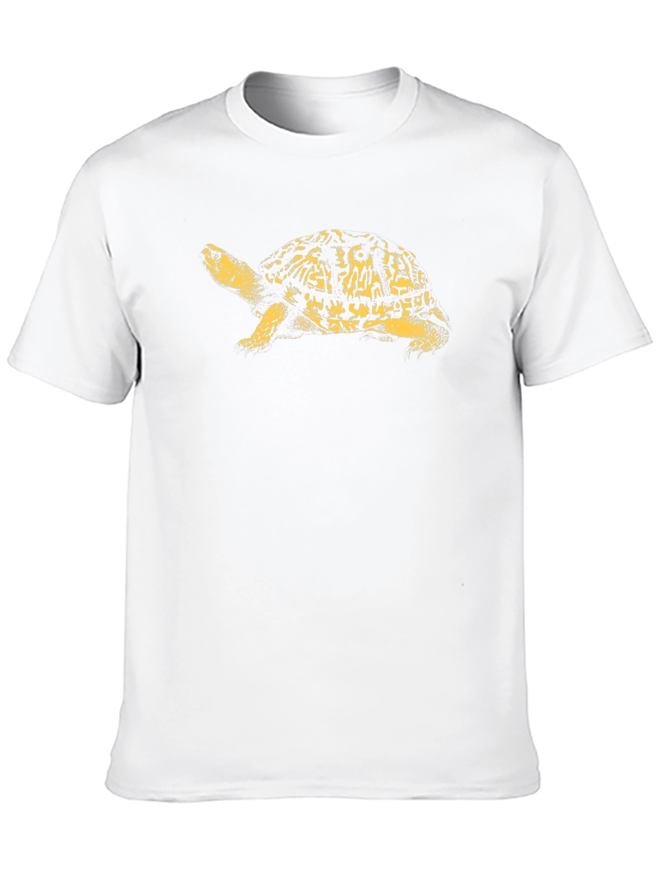 Turtle Graphic Tee - Black Cotton T-Shirt