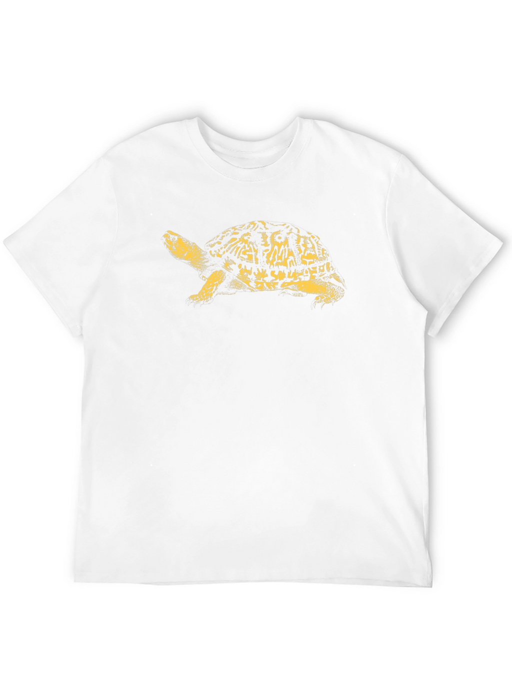 Turtle Graphic Tee - Black Cotton T-Shirt