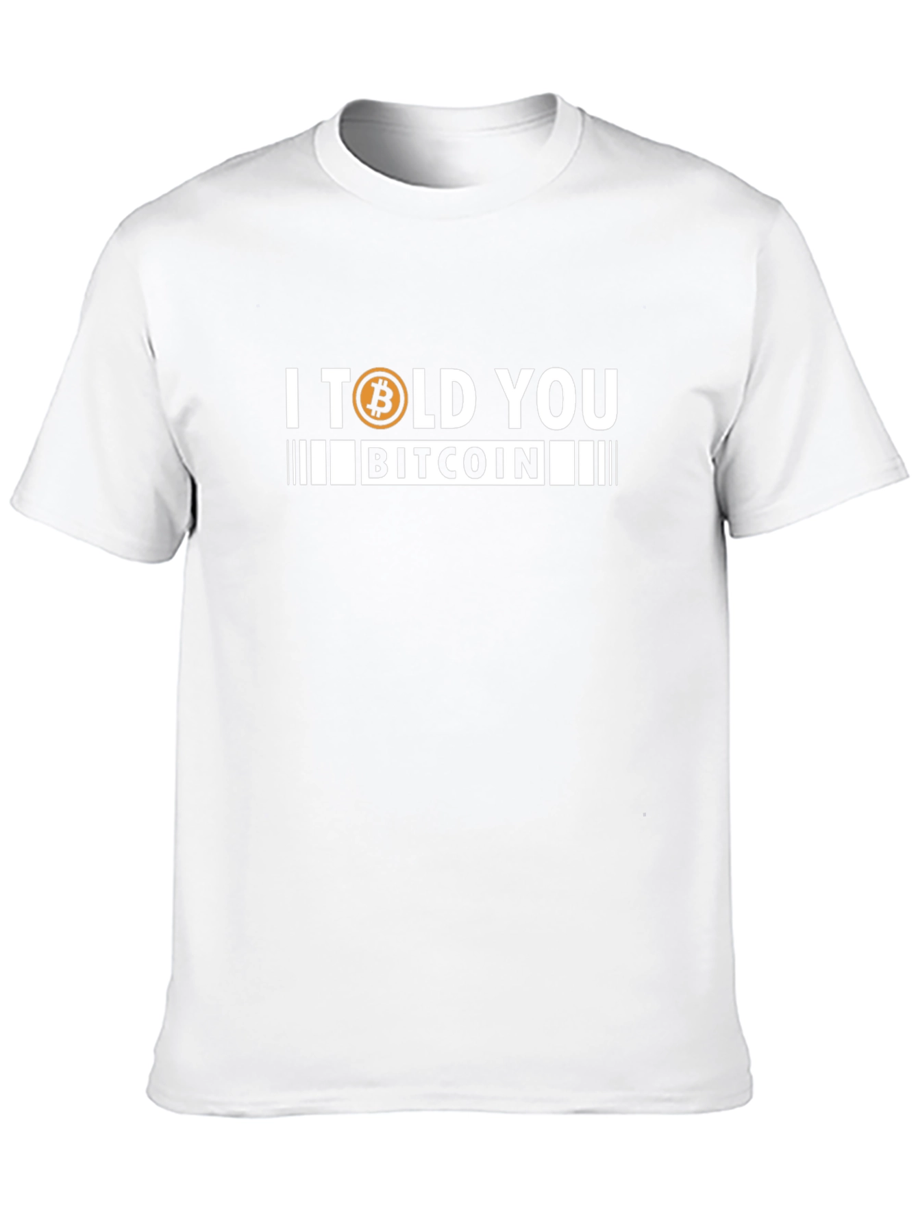 I Told You Bitcoin Black T-Shirt