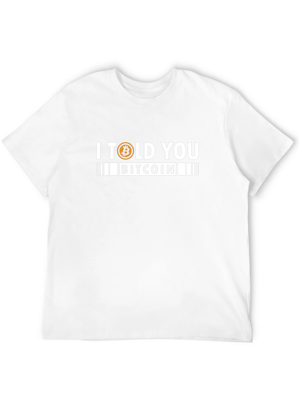 I Told You Bitcoin Black T-Shirt