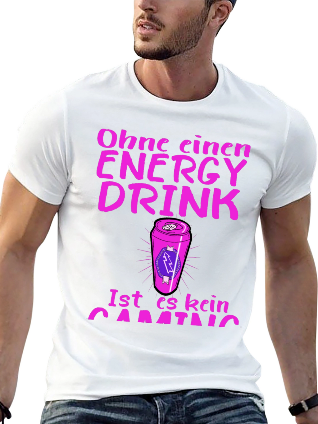 Energy Drink Graphic T-Shirt
