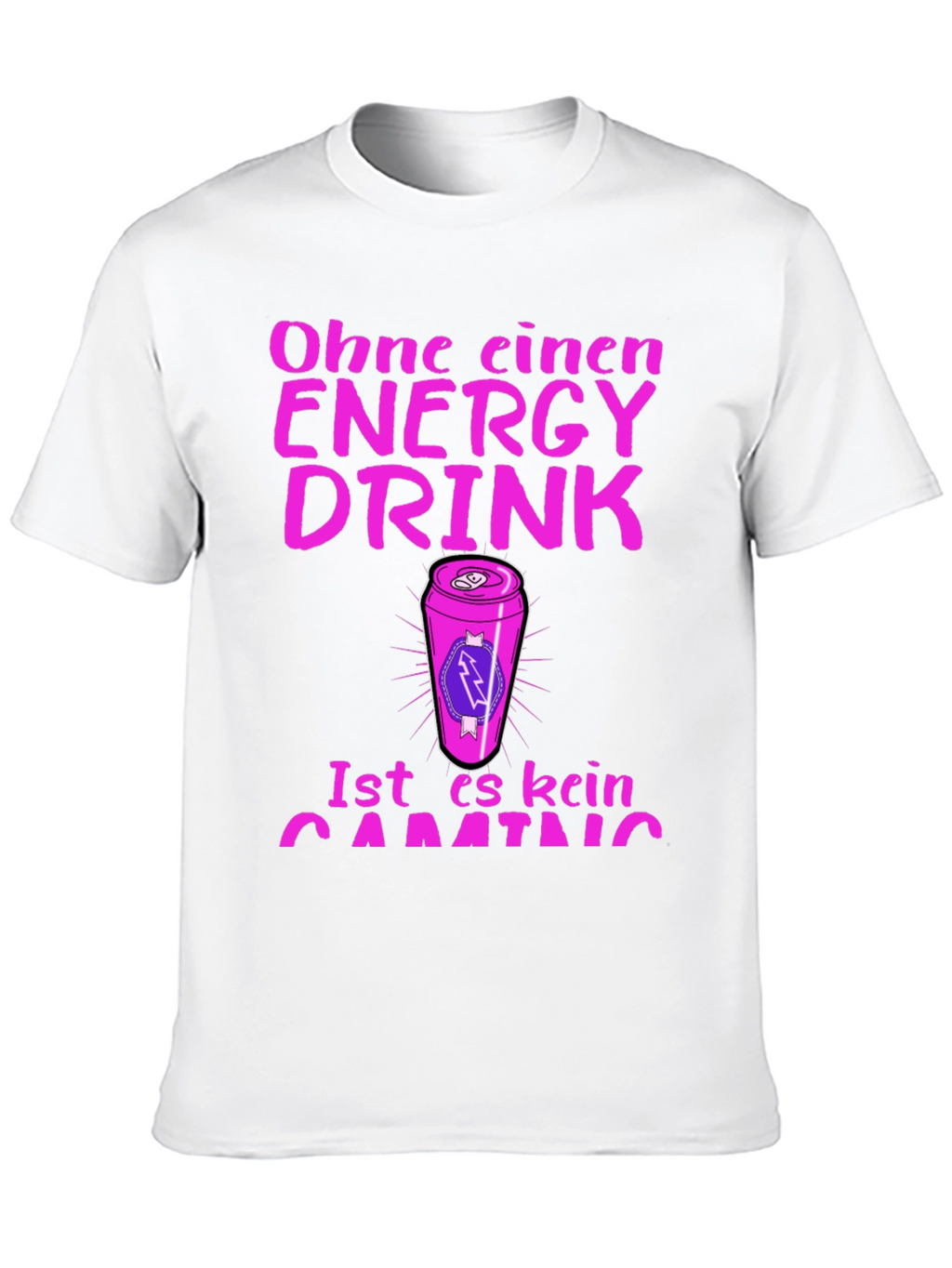Energy Drink Graphic T-Shirt