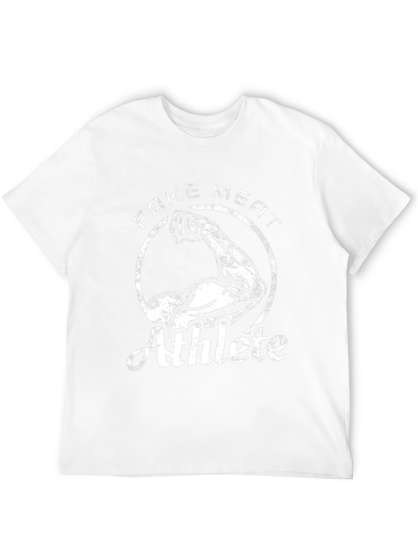 Fake Meat Athlete Black Graphic T-Shirt