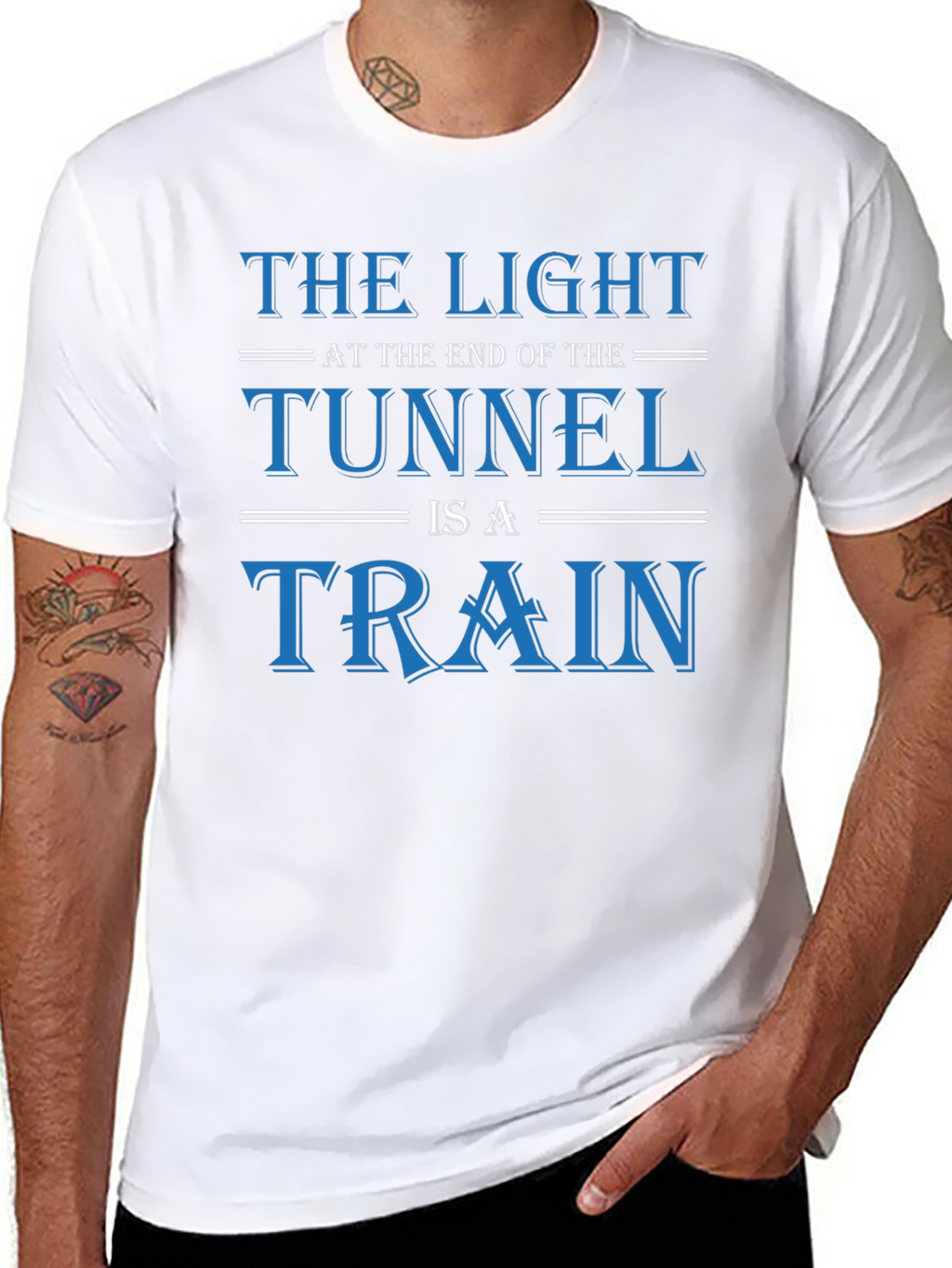 Humorous Train T-Shirt