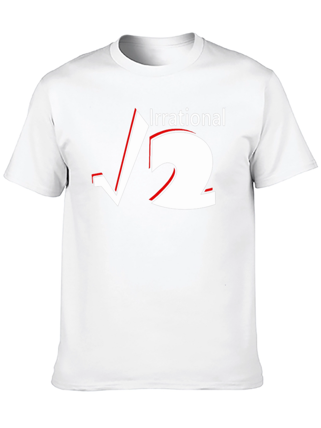 Irrational Square Root 2 Graphic Tee