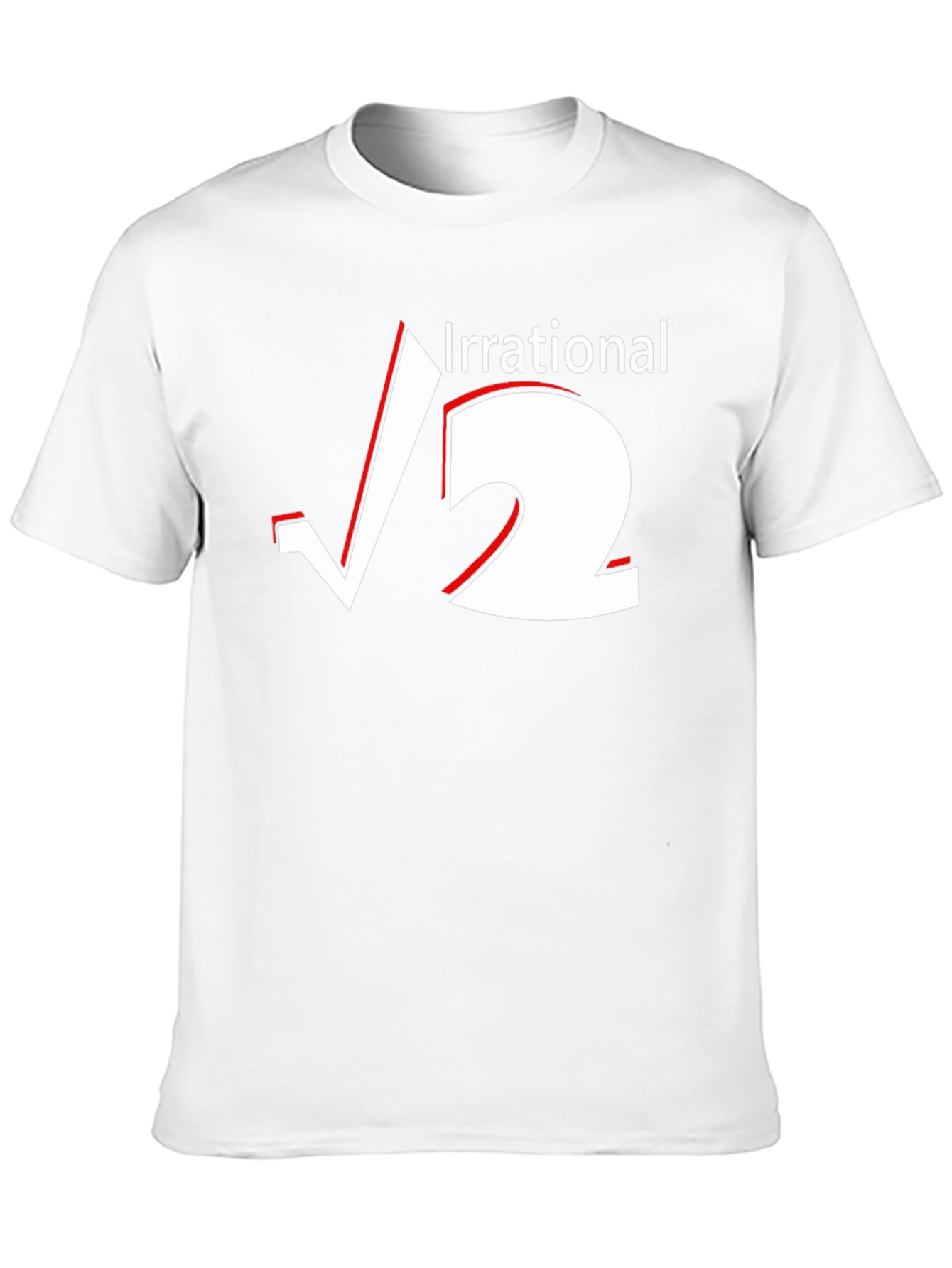 Irrational Square Root 2 Graphic Tee