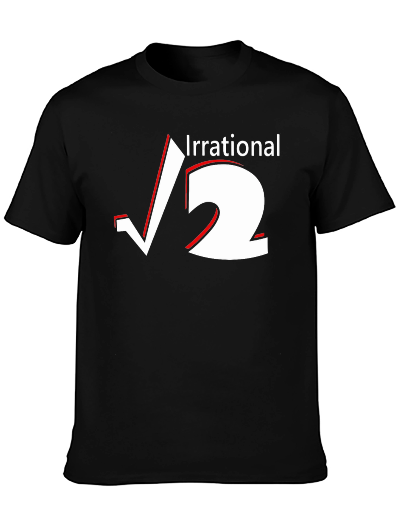 Irrational Square Root 2 Graphic Tee