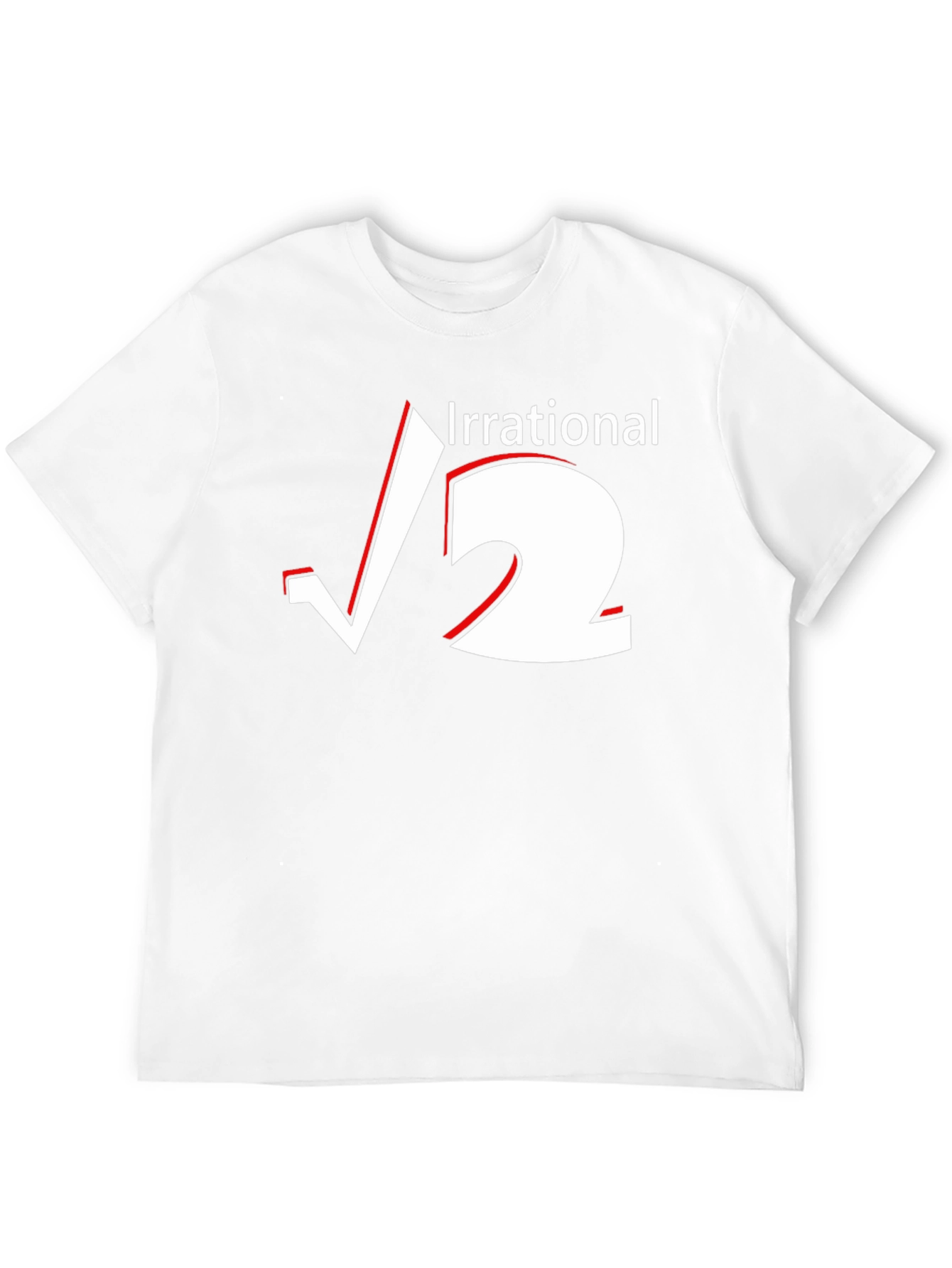 Irrational Square Root 2 Graphic Tee