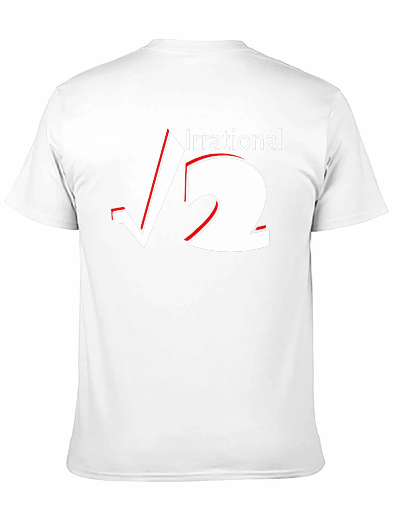 Irrational Square Root 2 Graphic Tee