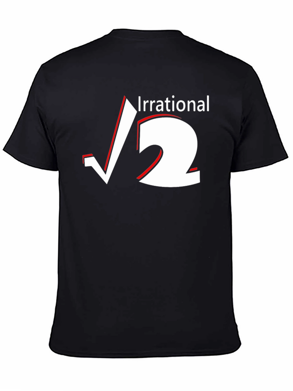 Irrational Square Root 2 Graphic Tee