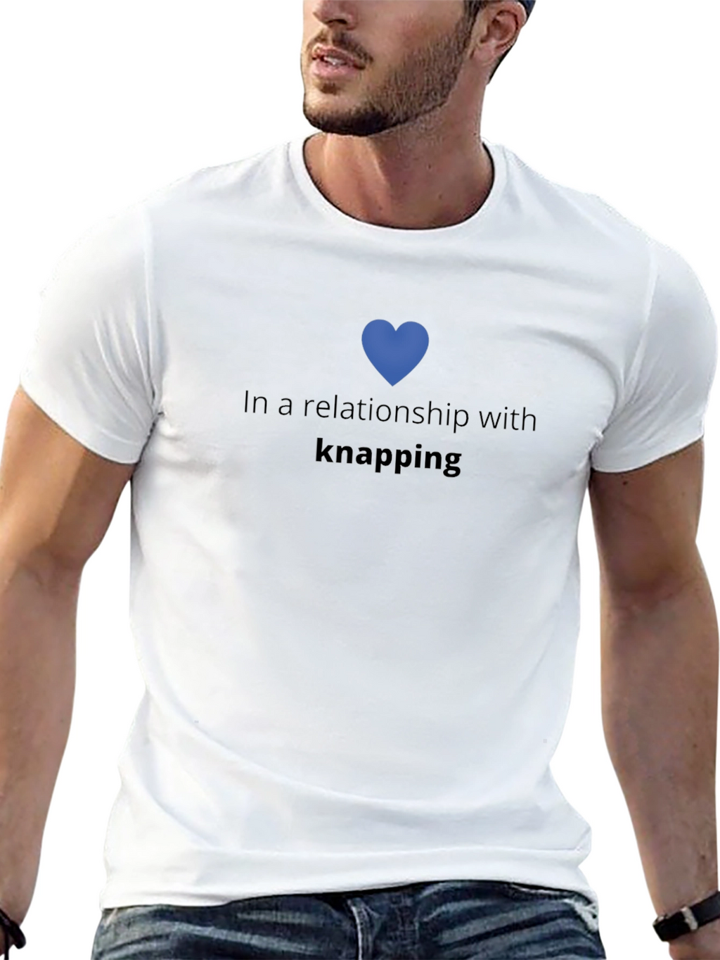 Relationship With Knapping Black T-Shirt