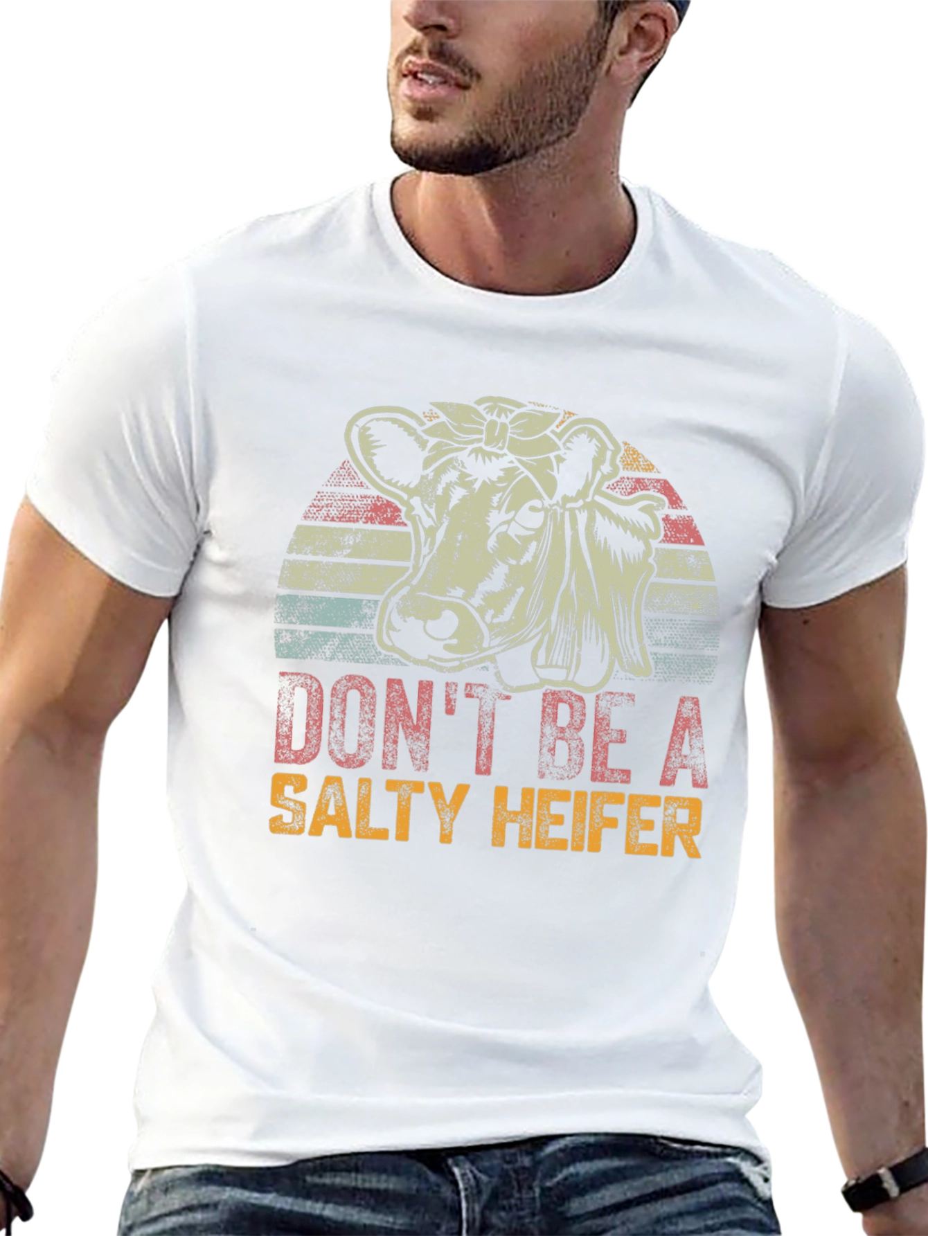 Dont Be A Salty Heifer Graphic Tee