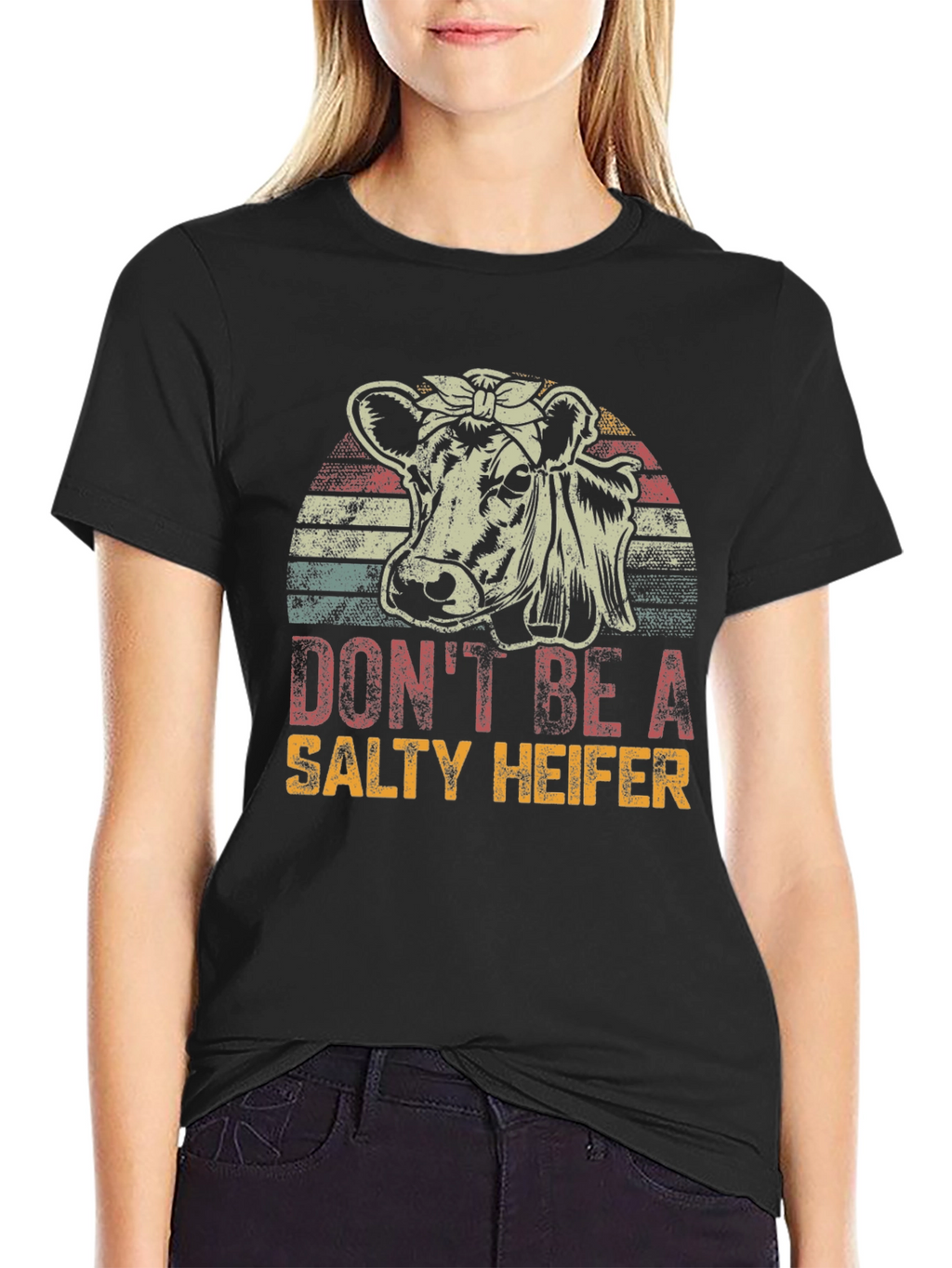 Dont Be A Salty Heifer Graphic Tee