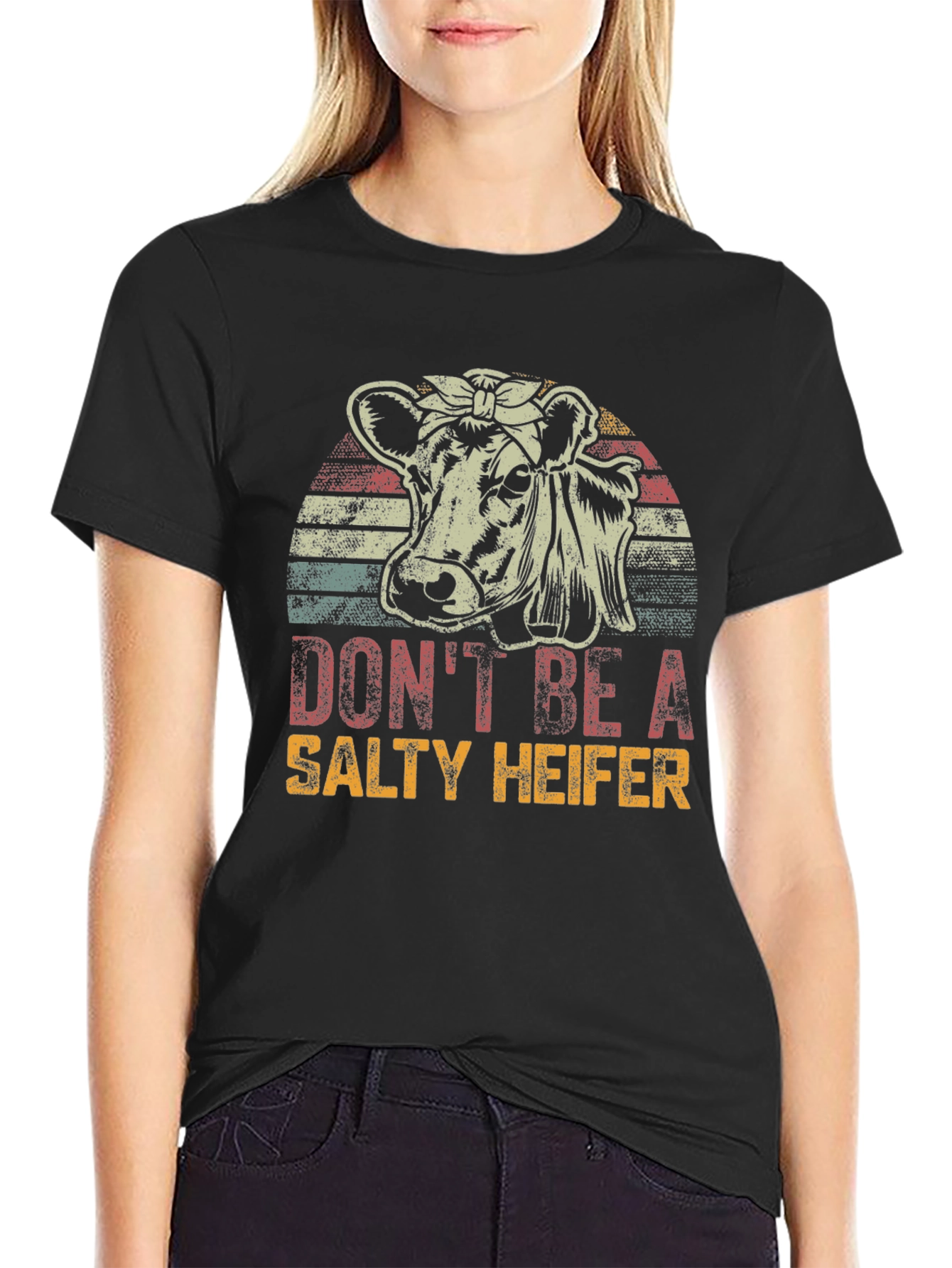 Dont Be A Salty Heifer Graphic Tee