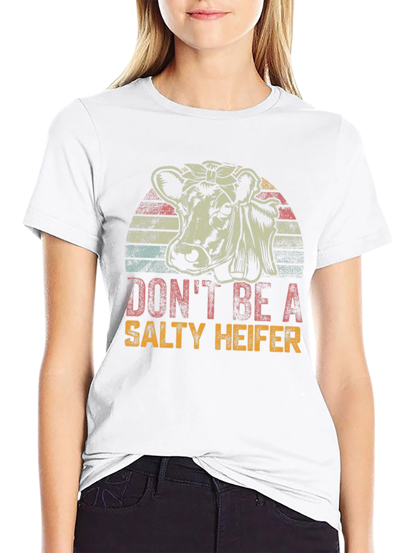 Dont Be A Salty Heifer Graphic Tee