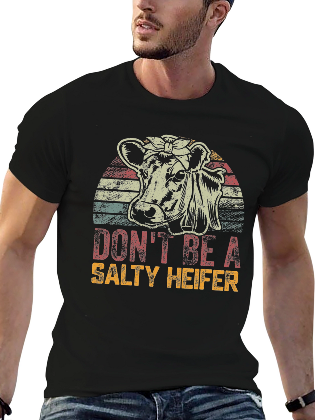 Dont Be A Salty Heifer Graphic Tee