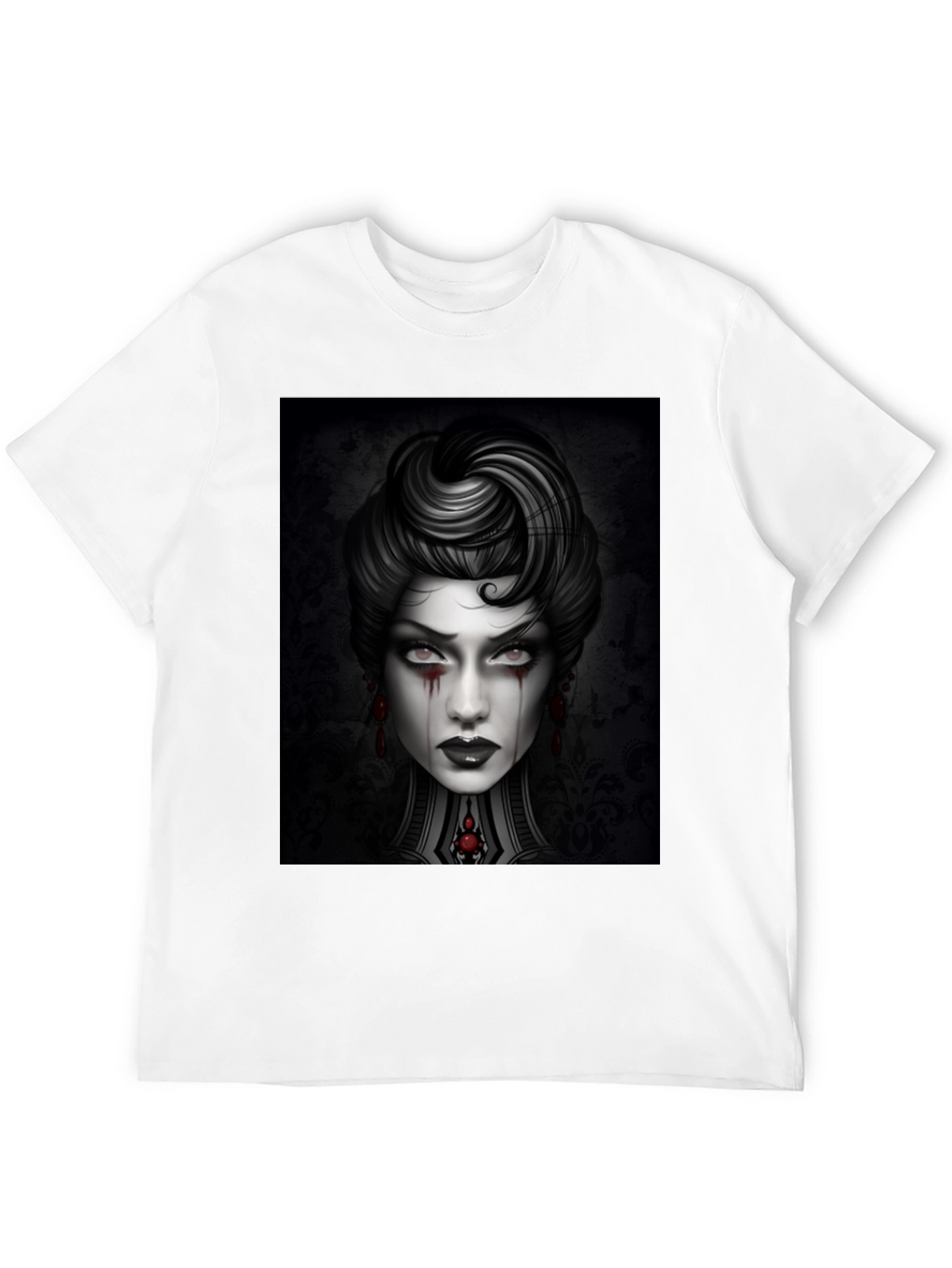 Gothic Portrait Graphic Tee