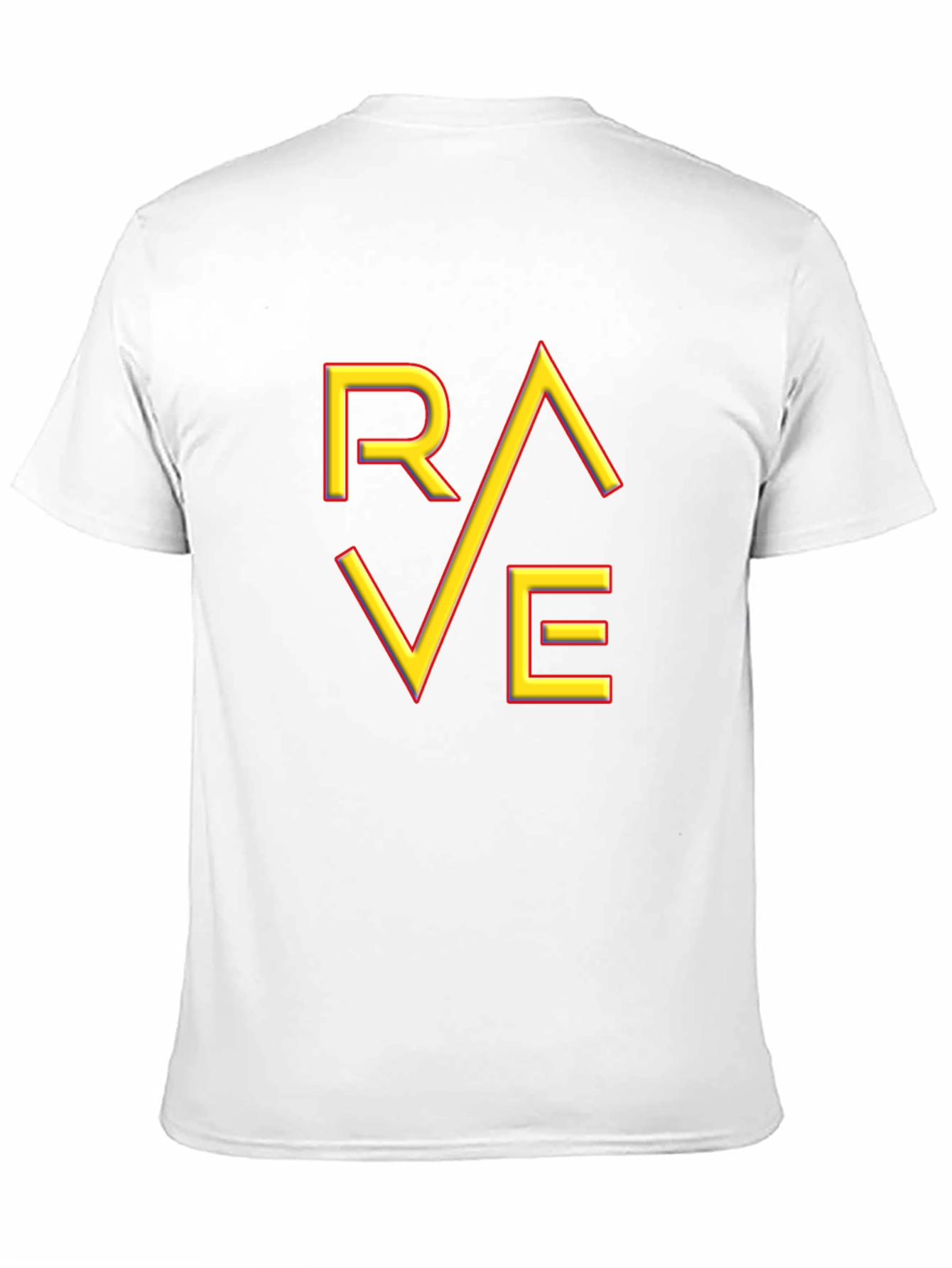 Rave Graphic T-Shirt - Trendy Party Wear