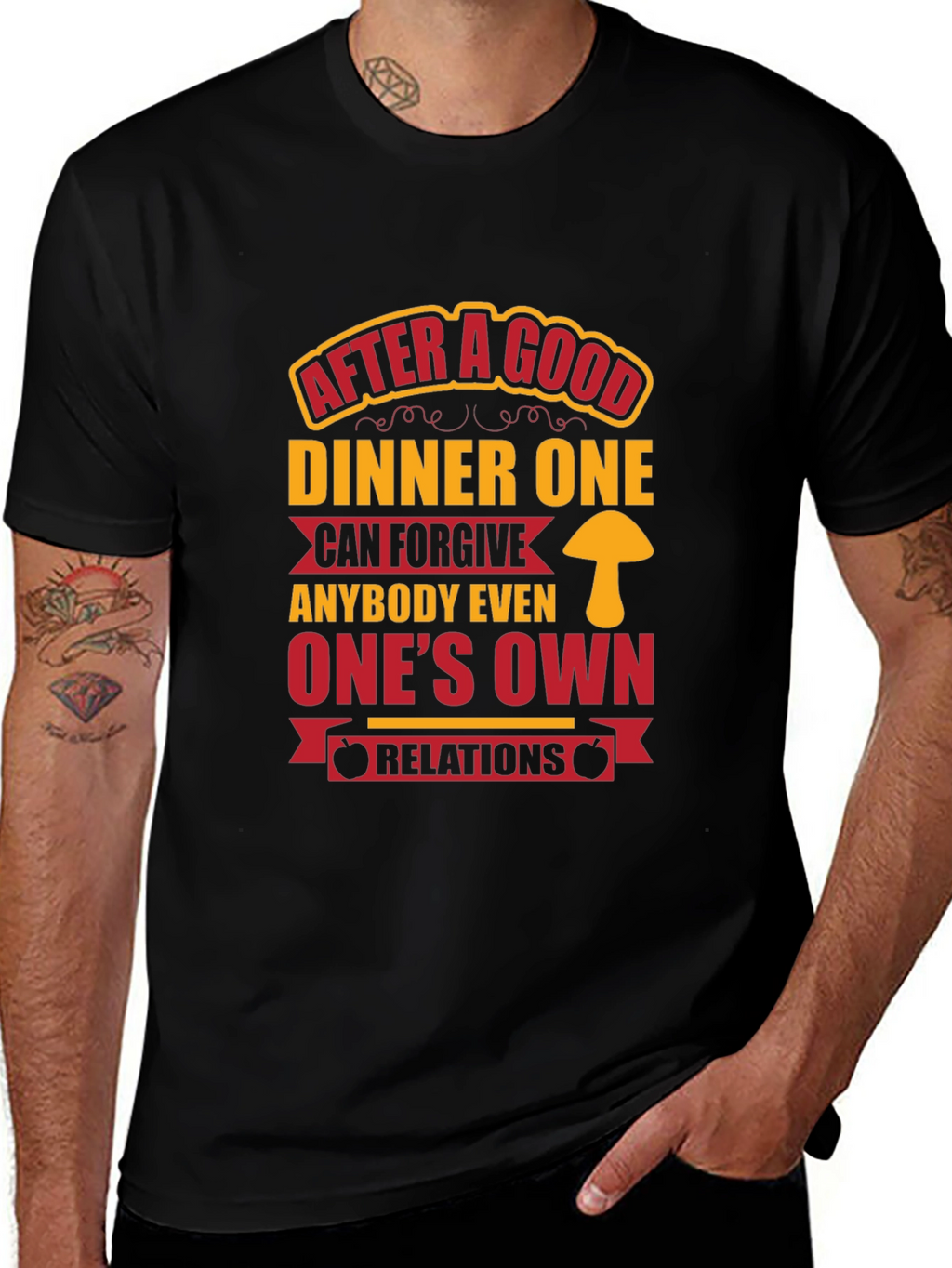 Dinner Quote T-Shirt