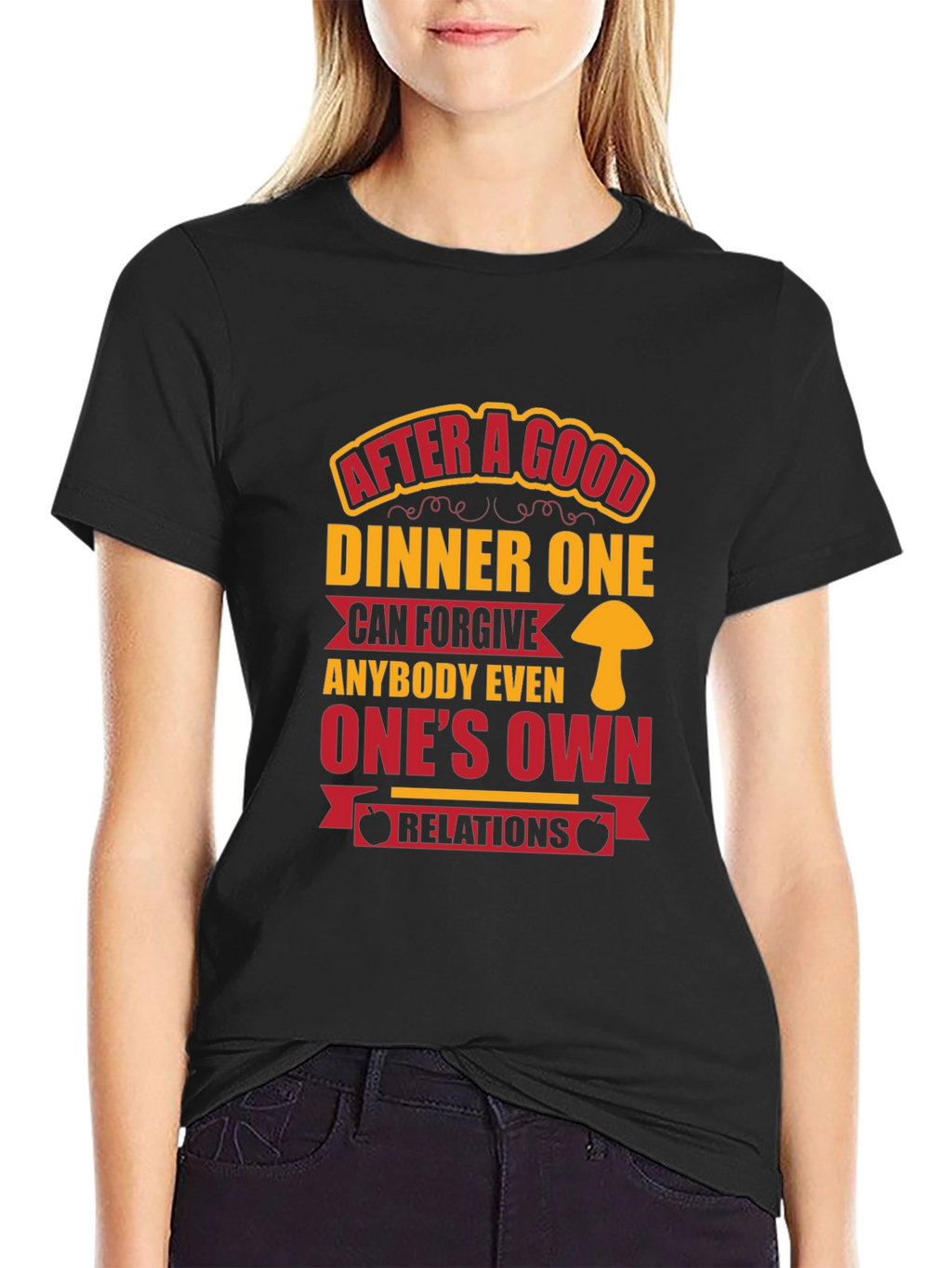 Dinner Quote T-Shirt