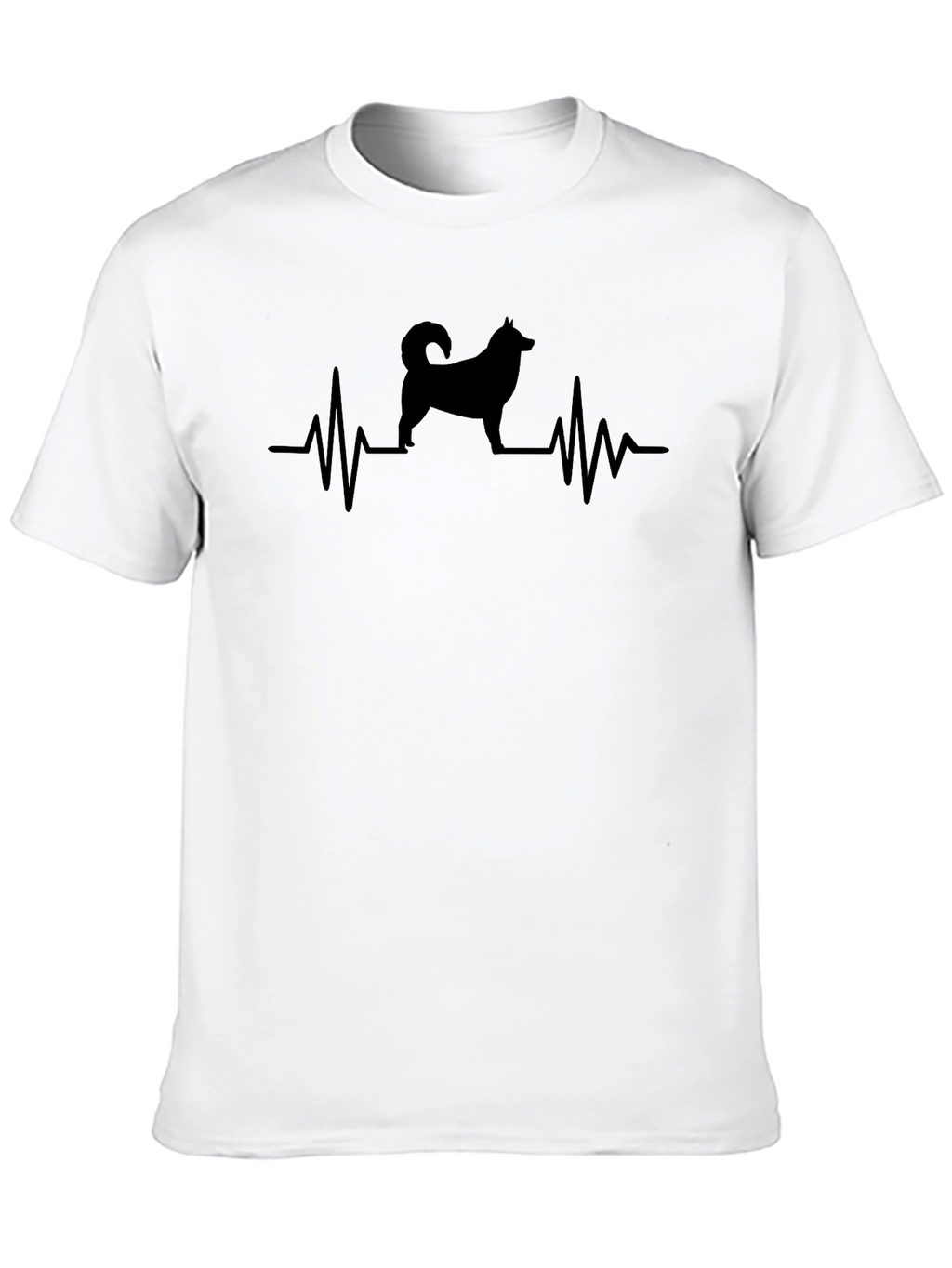 Dog Heartbeat T-Shirt -  Unisex Casual Tee