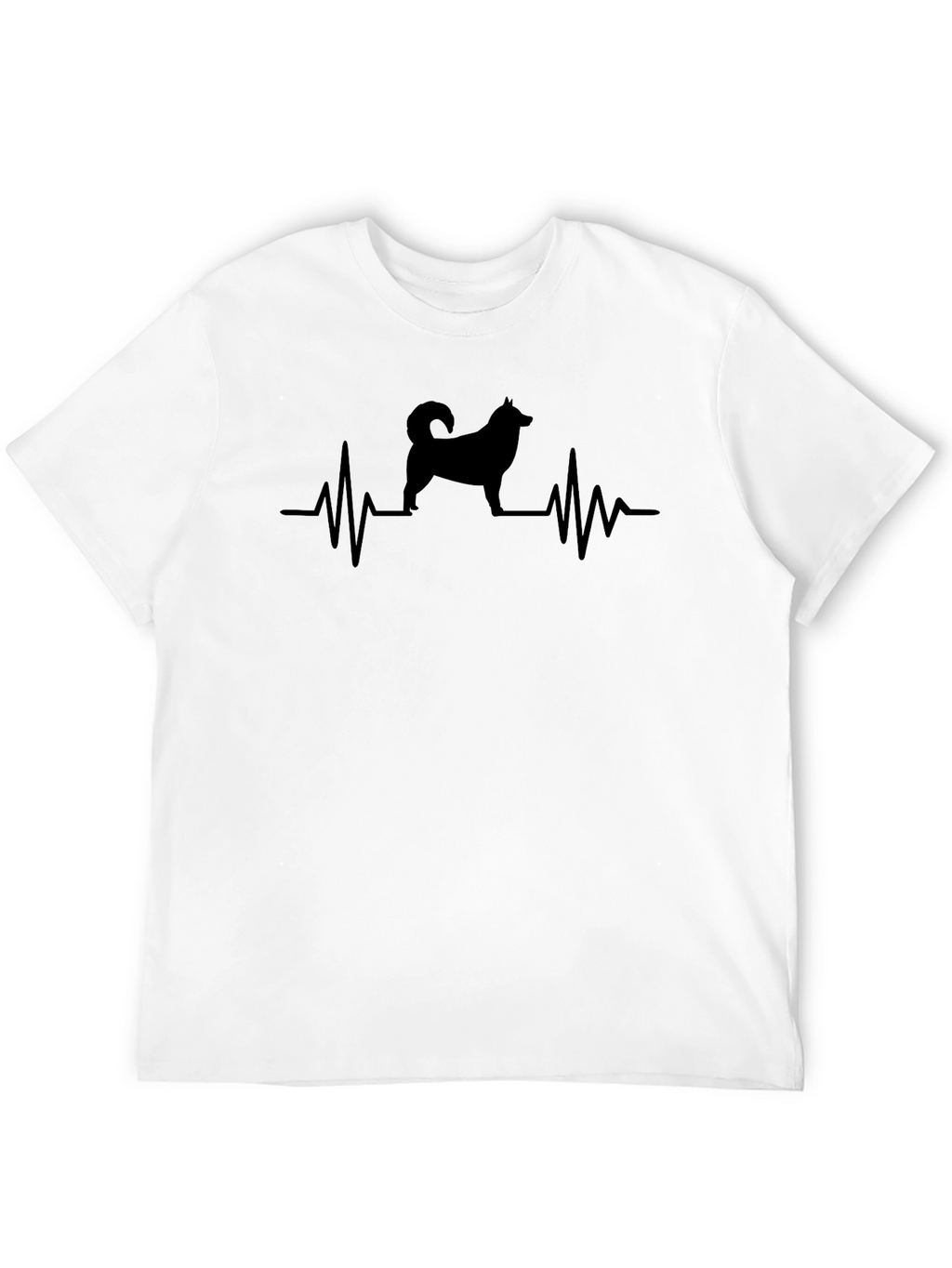 Dog Heartbeat T-Shirt -  Unisex Casual Tee