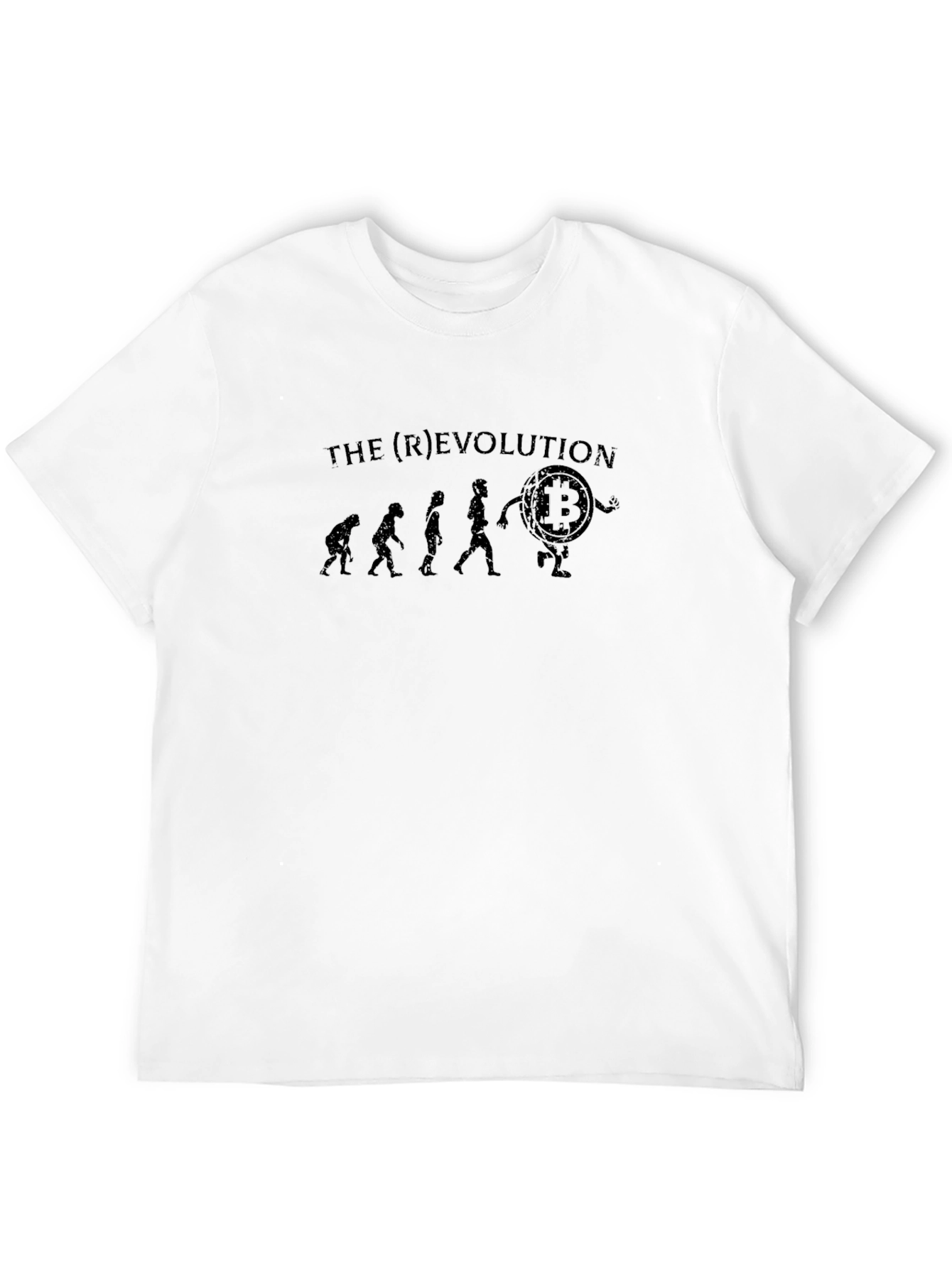 Bitcoin (R)Evolution Black Graphic T-Shirt
