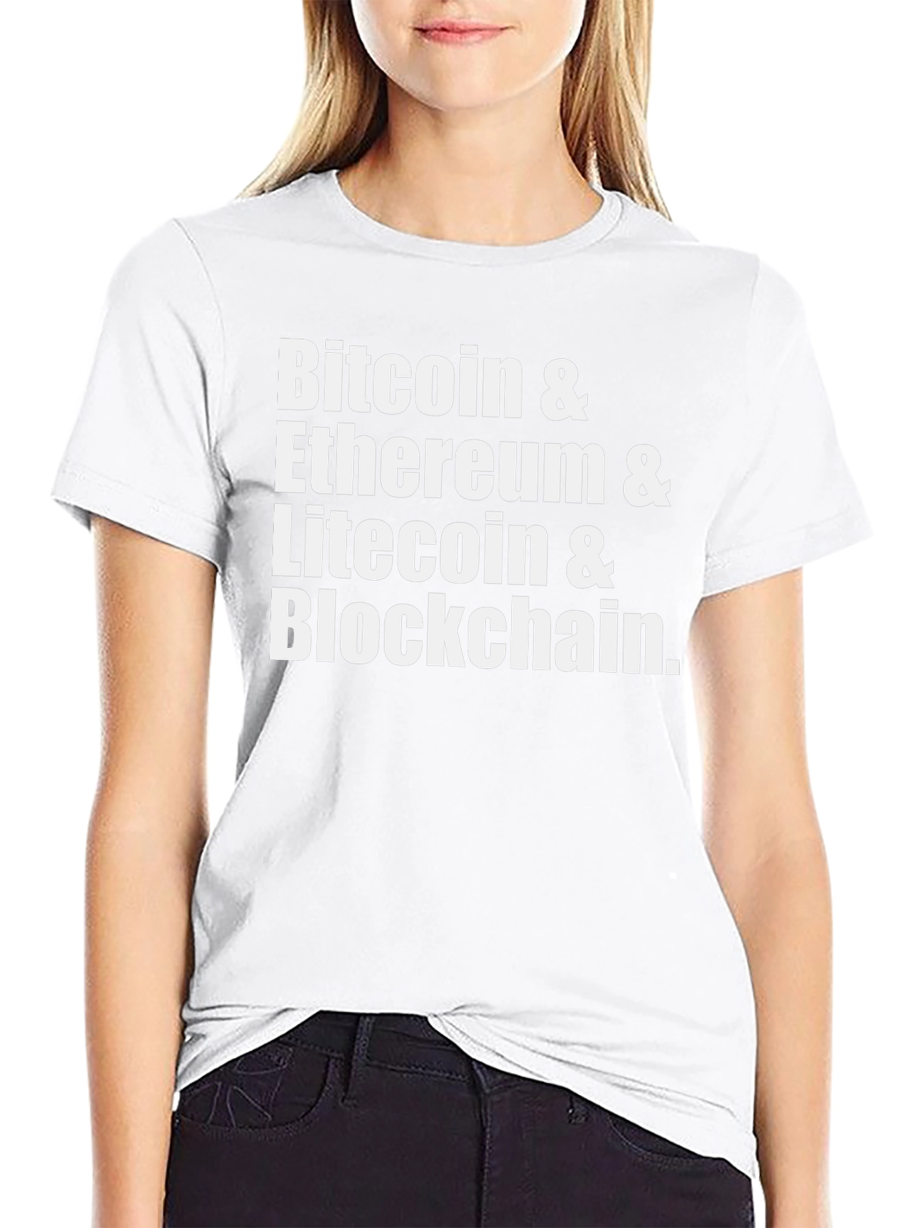 Crypto Enthusiast T-Shirt - Bitcoin Ethereum Litecoin & Blockchain