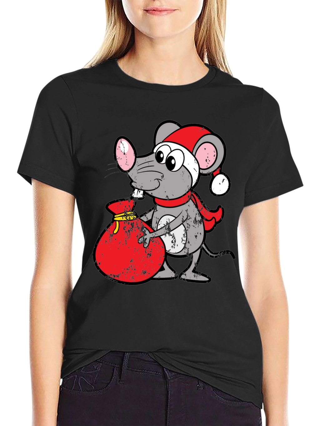 Festive Mouse Graphic Tee