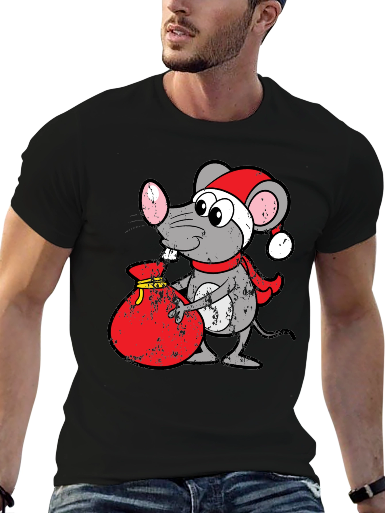Festive Mouse Graphic Tee