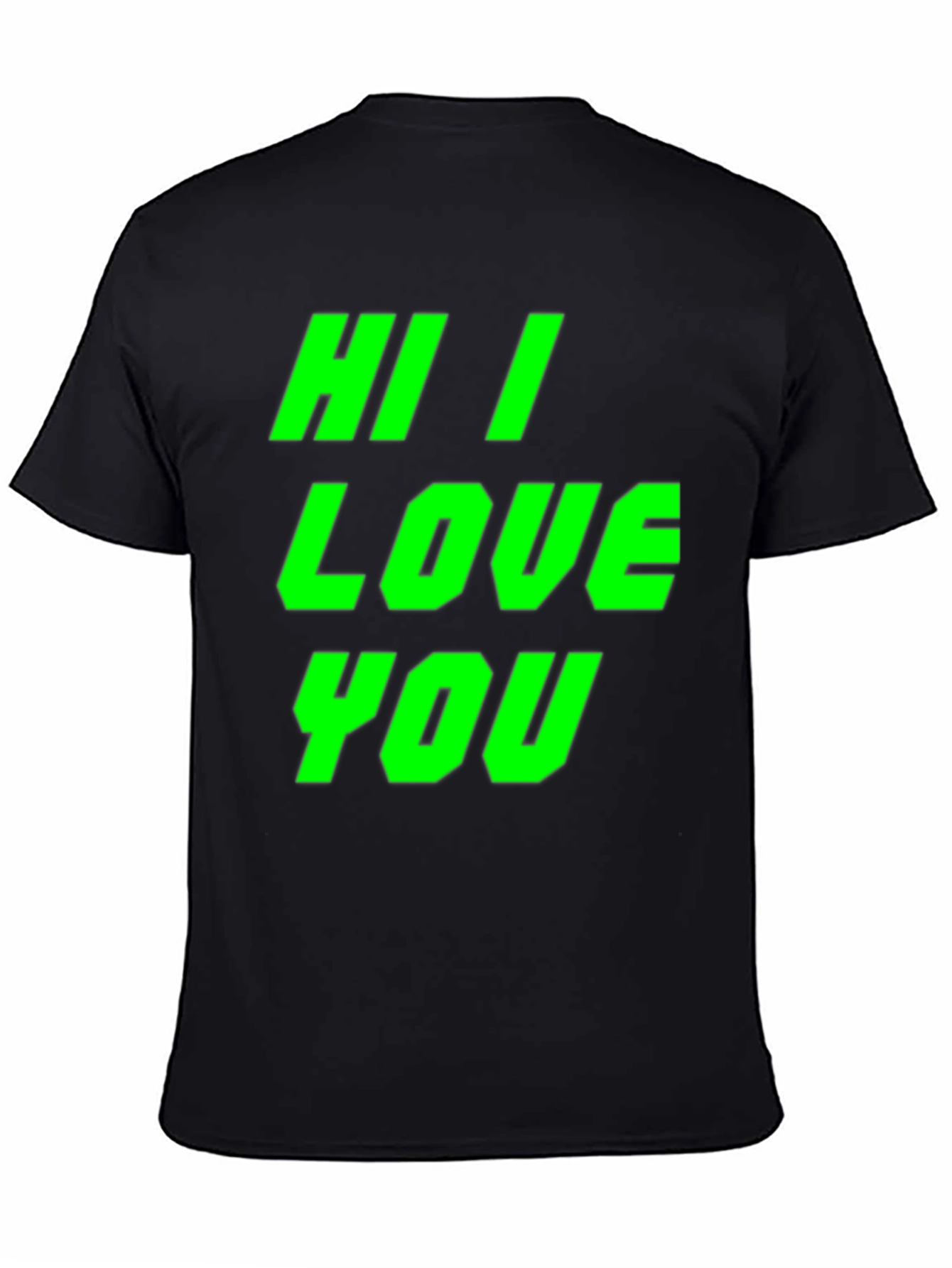 Hi I Love You Graphic Tee - Bold Statement Shirt