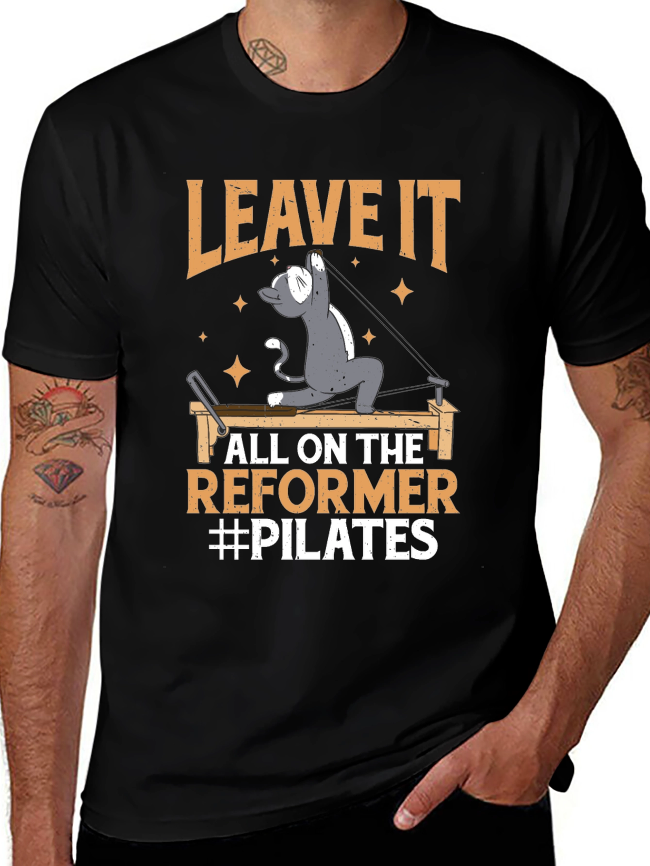 Pilates Cat Reformer T-Shirt
