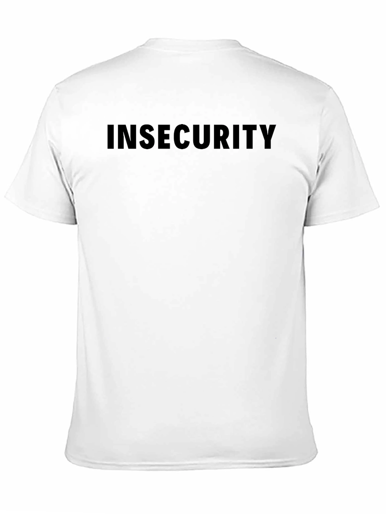 Insecurity Graphic Tee - Black