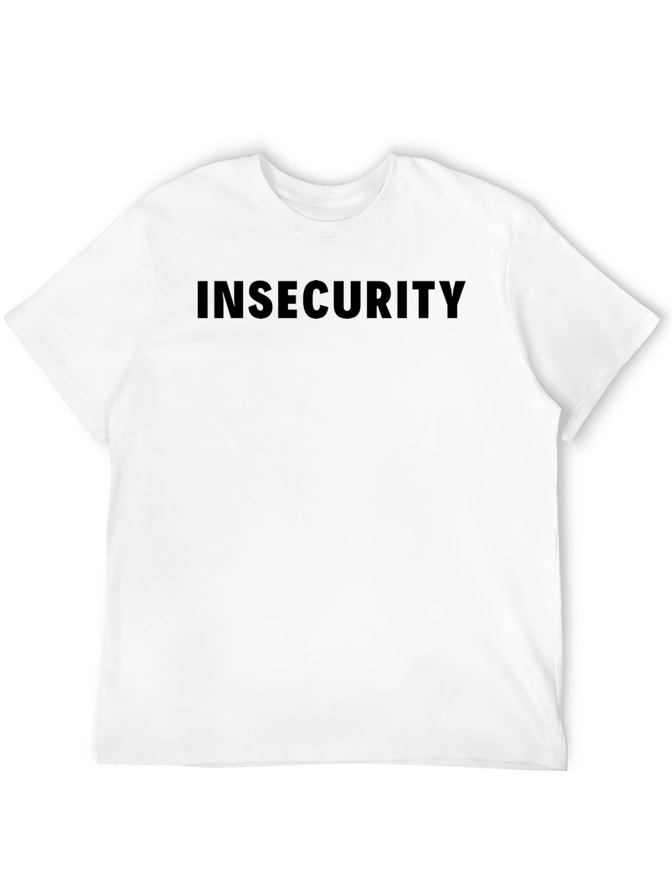 Insecurity Graphic Tee - Black