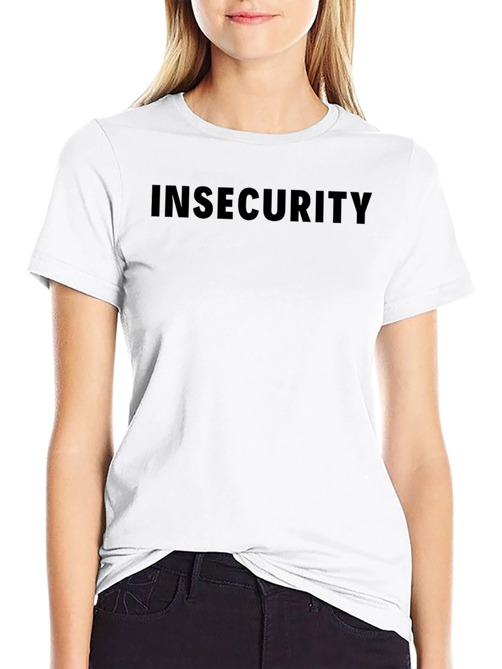 Insecurity Graphic Tee - Black