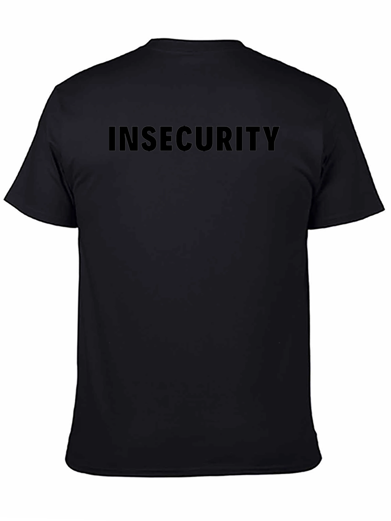 Insecurity Graphic Tee - Black