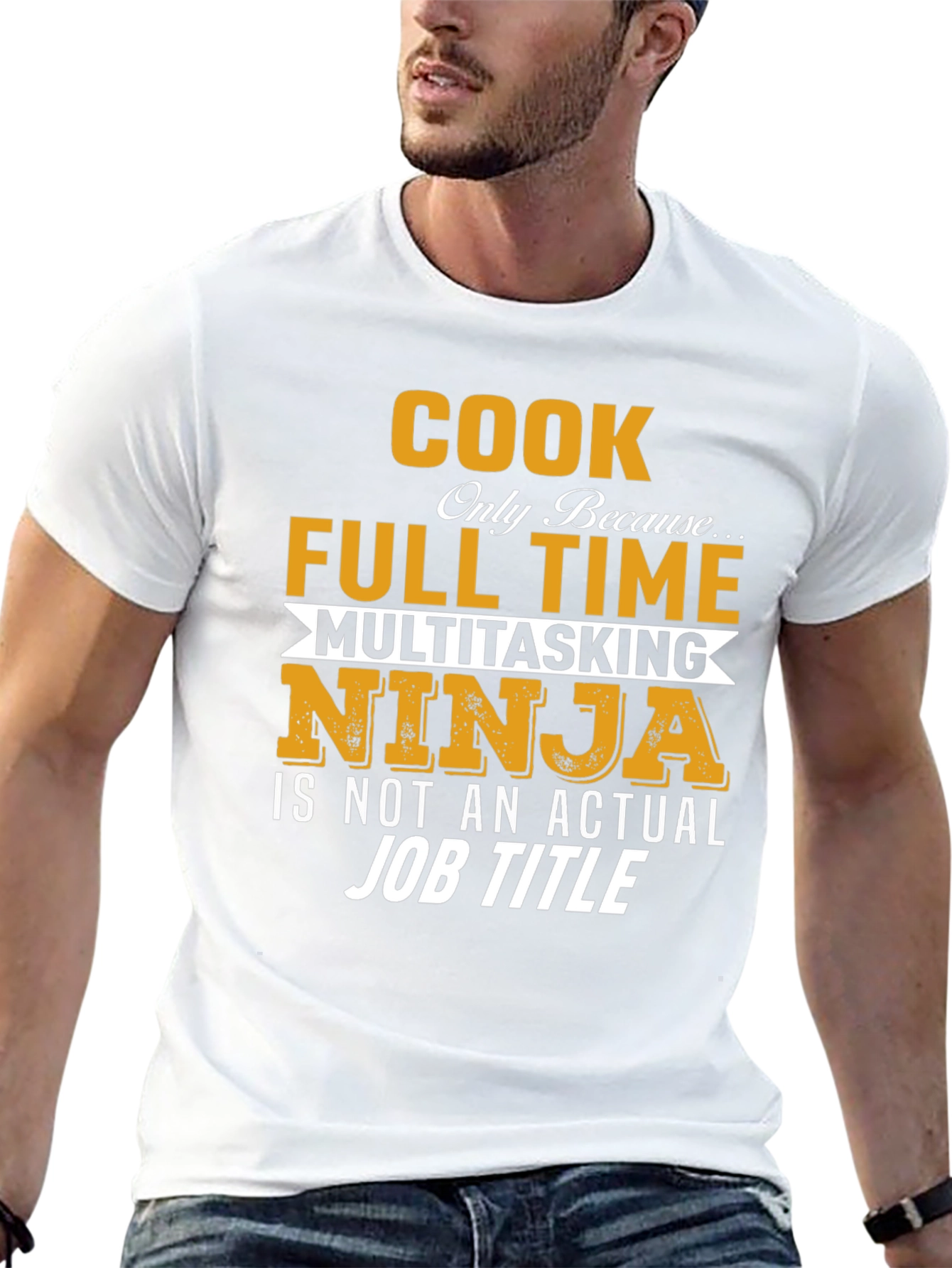 Cook Full Time Multitasking Ninja T-Shirt